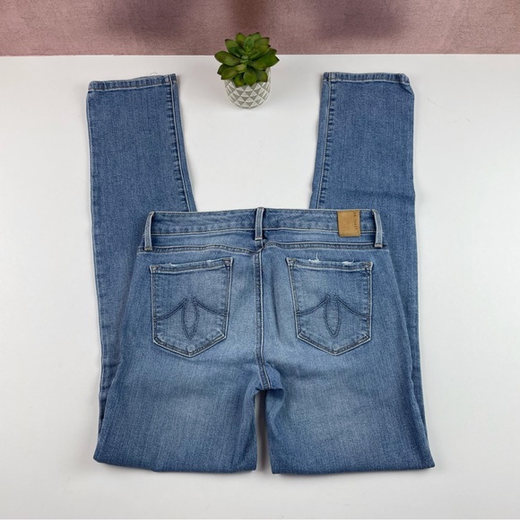 Level 99 Water Blue Skinny Denim Jeans Women 27 Casual - Picture 1 of 8